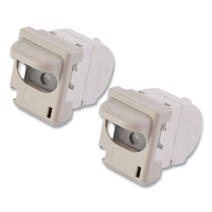 Swingline Desktop Electric Stapler Cartridge, 0.25" Leg, 0.5" Crown, Steel, 1,500/Cartridge, 2 Cartridges/Box, 3000/Box