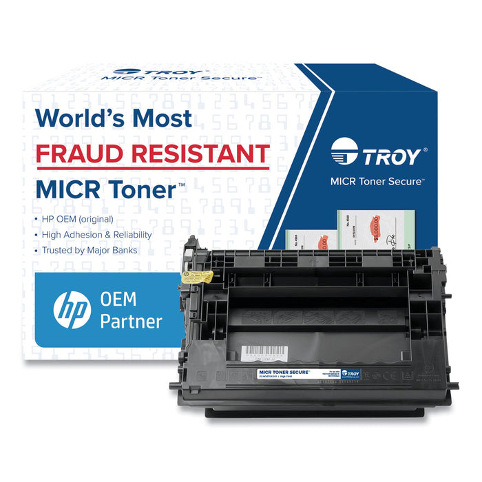 TROY 02W1470X001 147X High-Yield MICR Toner, Alternative for HP W1470X, Black