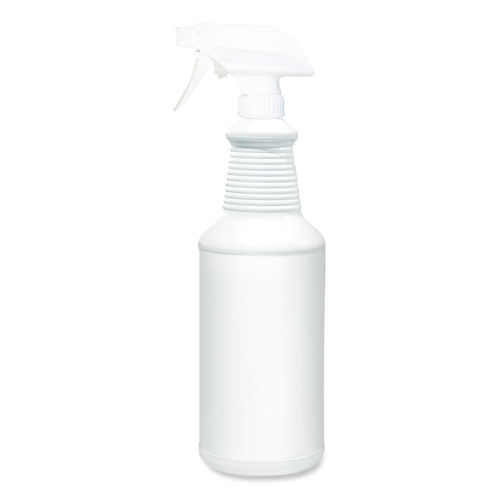 Diversey Water Only Spray Bottle, 32 oz, White, 12/Carton