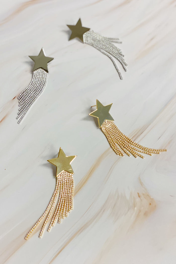 Star Shine Cascade Earrings