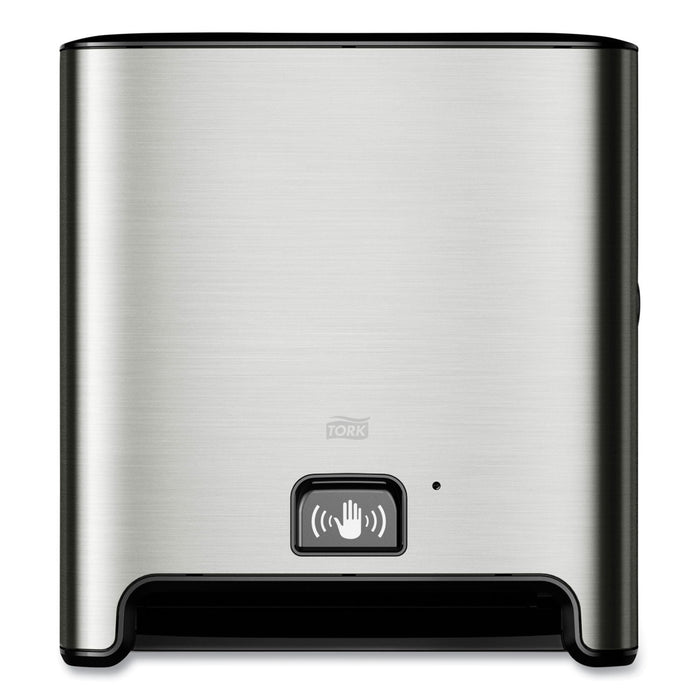 Tork Image Design Matic Hand Towel Roll Dispenser with Intuition Sensor, Wall Mount, 13.58 x 8.03 x 14.69, Stainless Steel