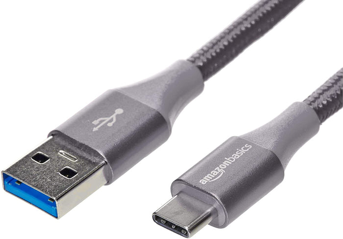 Certified Oudio® 6 Feet / 2 Meter USB Type C Nylon Braided Cable by Vanessa Jane