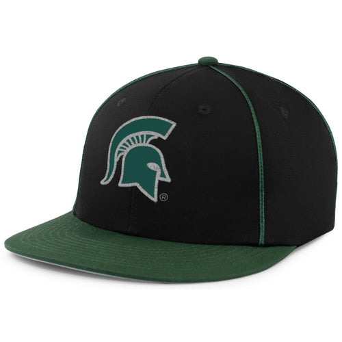 Pacific Headwear NCAA Michigan State Team Flatbill Cap Green OS by Deal US
