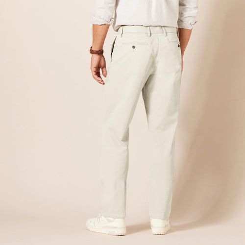 Amazon Essentials Men's Classic-Fit Flat-Front Chino Pant Stone Size 35x34 by Deal US