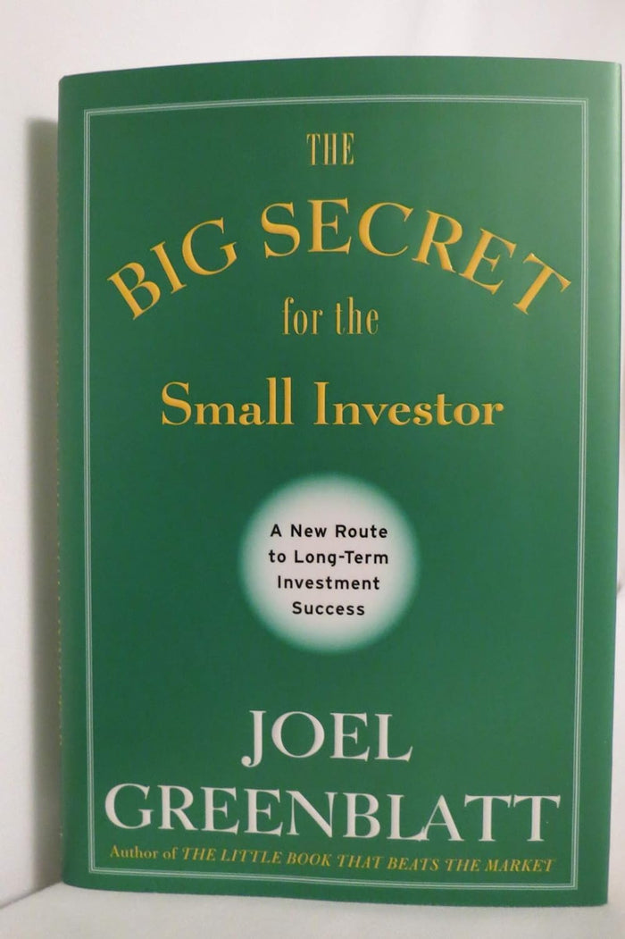 The Big Secret for the Small Investor by Vanessa Jane