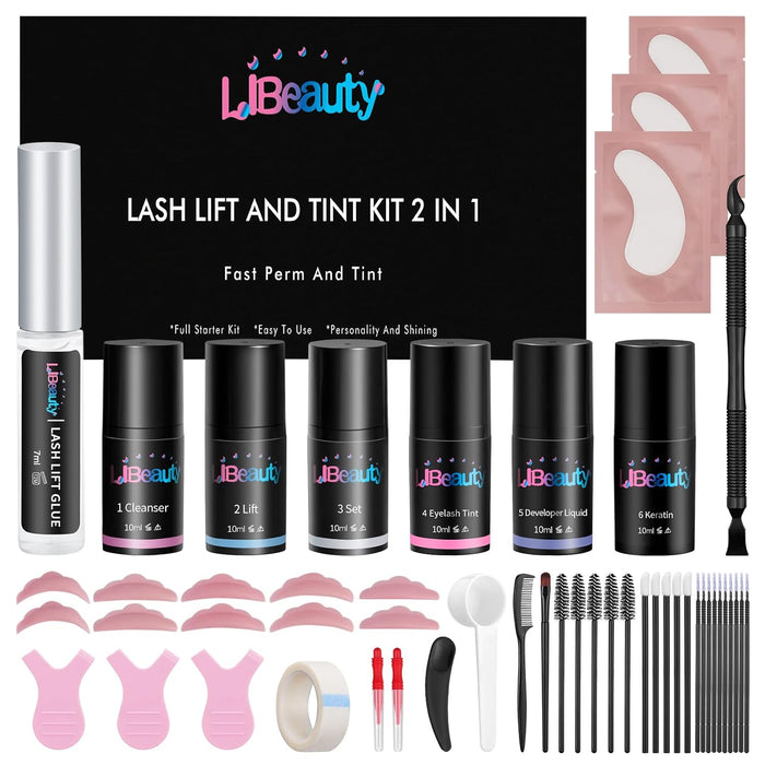 Libeauty Eyelash Lift and Color Kit Brow Lamination Kit by Vanessa Jane