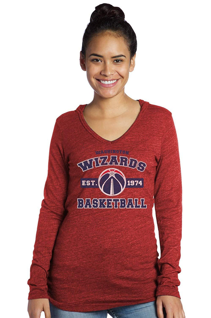 Majestic Athletic NBA Washington Wizards Womens Premium Triblend ,Size Medium by Vanessa Jane