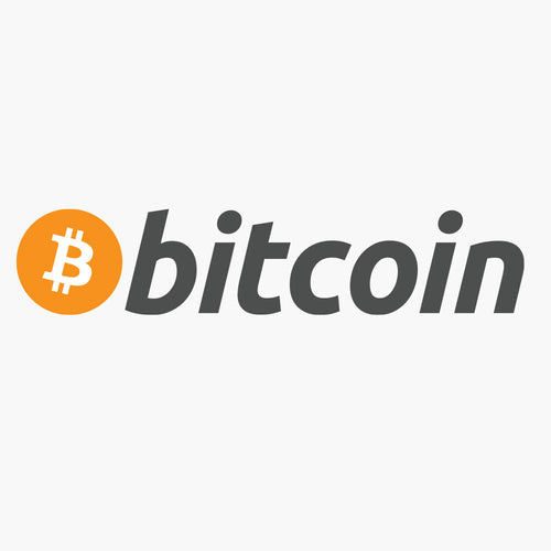 Bitcoin Cryptocurrency Logo T-Shirt - White by Tee Luv