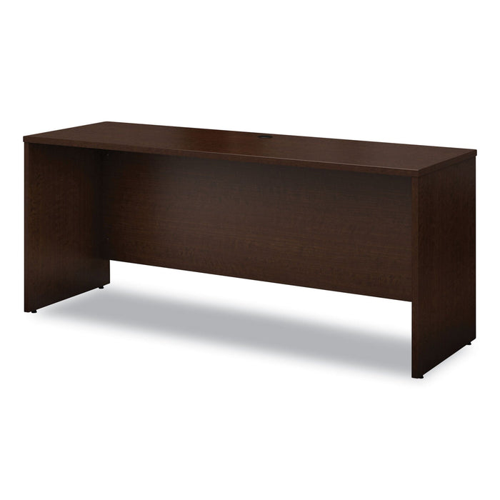 Bush Series C Collection Desk Shell, 66" x 29.38" x 29.88", Hansen Cherry/Graphite Gray