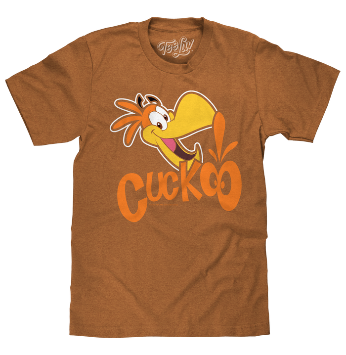 Sonny the Cuckoo Bird Cocoa Puffs Cereal T-Shirt - Brown Sugar by Tee Luv
