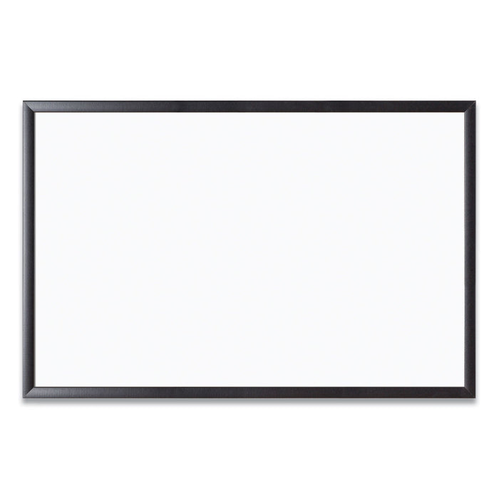 U Brands Magnetic Dry Erase Board with MDF Frame, 36 x 24, White Surface, Black Frame