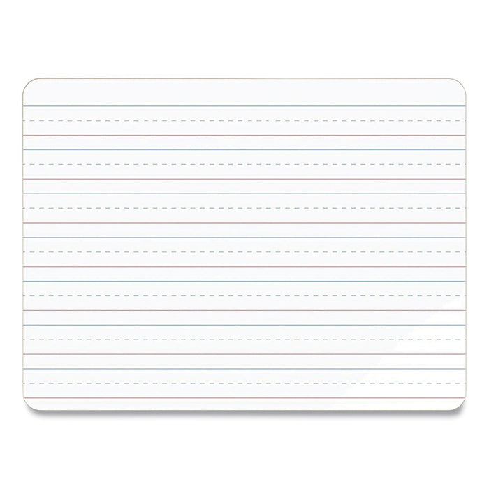 U Brands Double-Sided Dry Erase Lap Board, 12 x 9, White Surface, 10/Pack