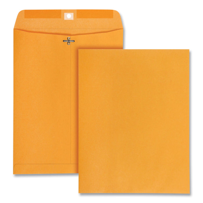 Universal Catalog Envelope, 28 lb Bond Weight Kraft, #97, Square Flap, Clasp/Gummed Closure, 10 x 13, Brown Kraft, 250/Carton
