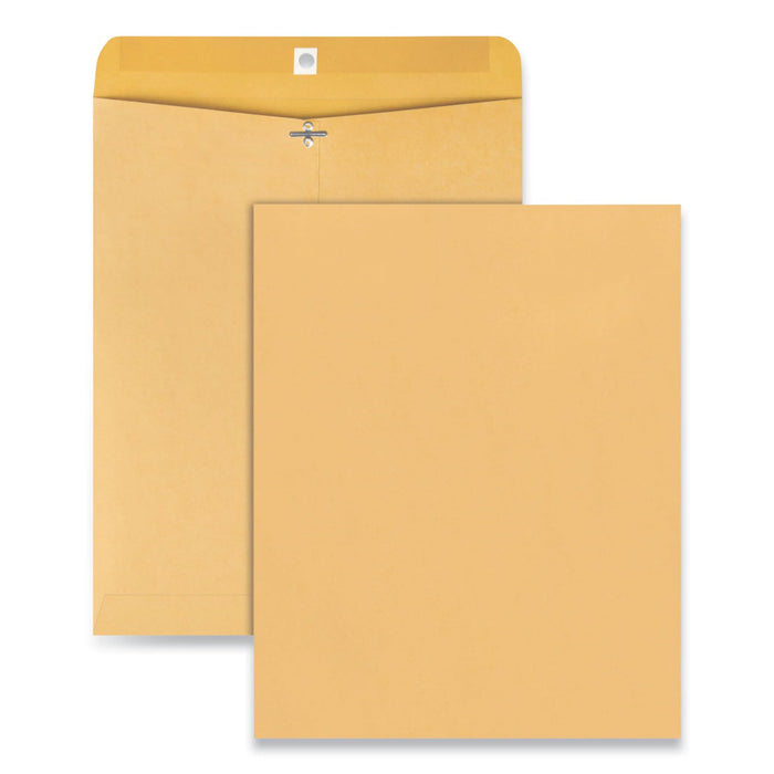 Universal Catalog Envelope, 28 lb Bond Weight Kraft, #105, Square Flap, Clasp/Gummed Closure, 11.5 x 14, Brown Kraft, 100/Pack