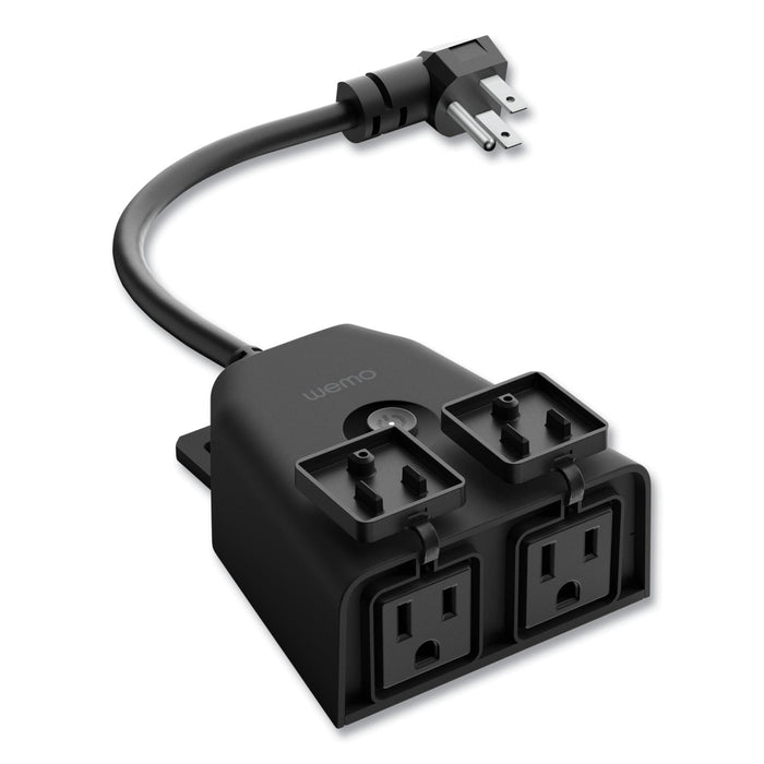 WEMO WiFi Smart Outdoor Plug, 3.7 x 1.67 x 3.63