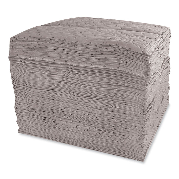 HOSPECO TASKBrand All Sorb Industrial Sorbent Pad, 0.11 gal, 15 x 18, 200/Carton