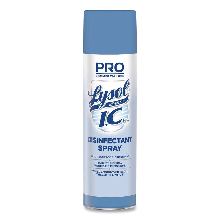 LYSOL Disinfectant Spray, 19 oz Aerosol Spray, 12/Carton