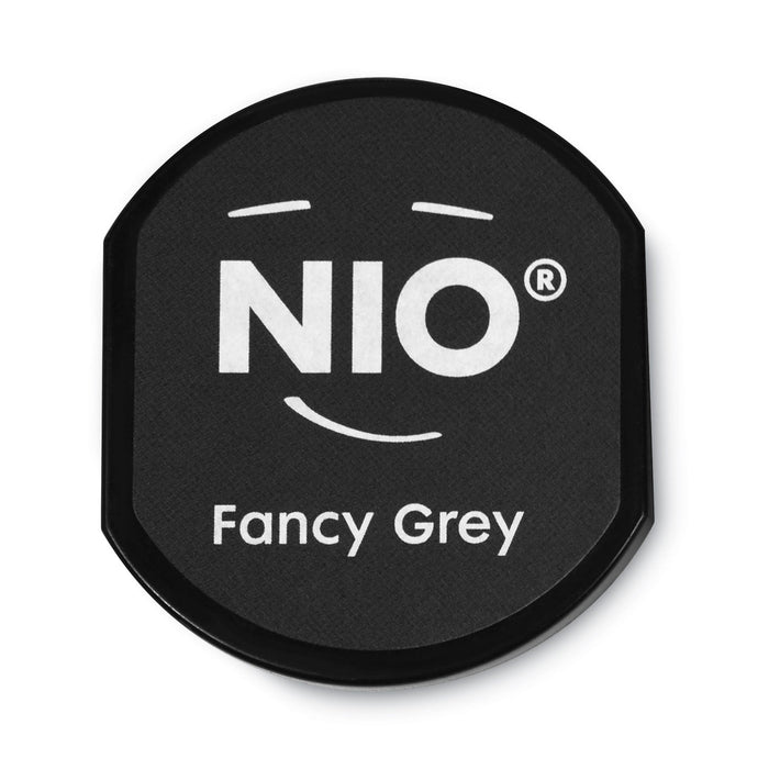 NIO Ink Pad for NIO Stamp with Voucher, 2.75" x 2.75", Fancy Gray