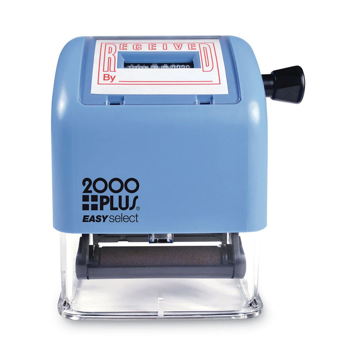 COSCO 2000PLUS ES Dater, RECEIVED + Date, 1 x 1.81, Red