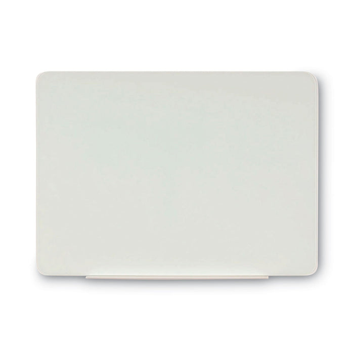 MasterVision Magnetic Glass Dry Erase Board, 36 x 24 Opaque White
