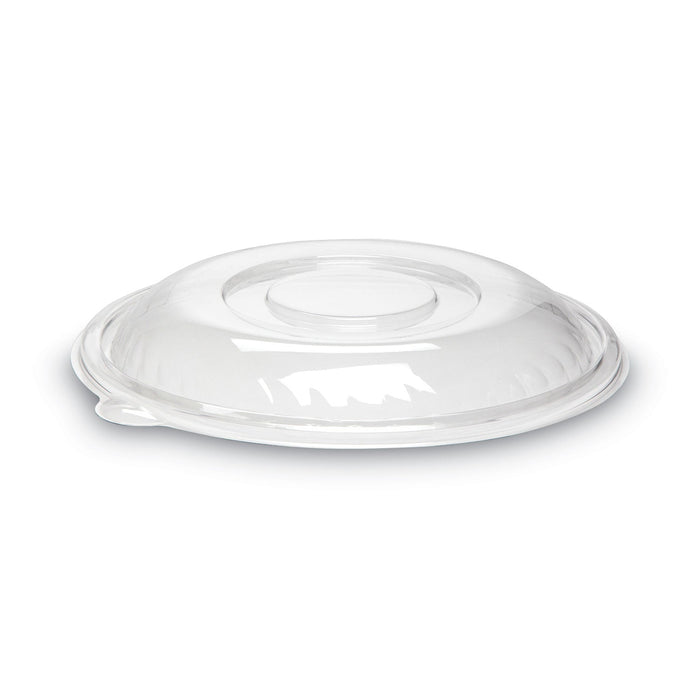 WNA Caterline Pack n' Serve Plastic Lids, Dome Lid, 12" Diameter x 1.5"h, Clear, 25/Carton