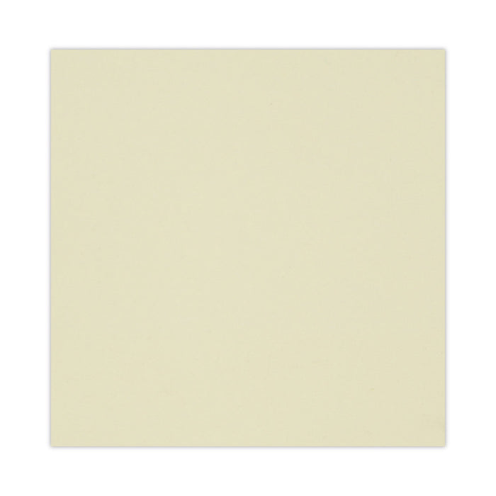 Universal Recycled Self-Stick Note Pads, 3" x 3", Yellow, 100 Sheets/Pad, 18 Pads/Pack