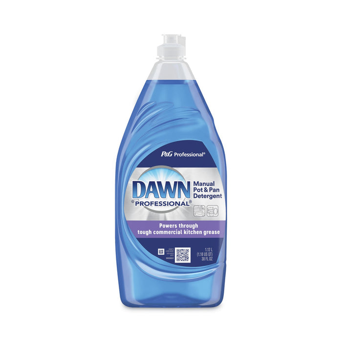 Dawn Manual Pot/Pan Dish Detergent, 38 oz Bottle, 8/Carton