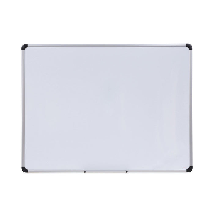 Universal Magnetic Steel Dry Erase Board, 48 x 36, White, Aluminum Frame