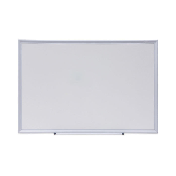 Universal Dry Erase Board, Melamine, 36 x 24, Aluminum Frame