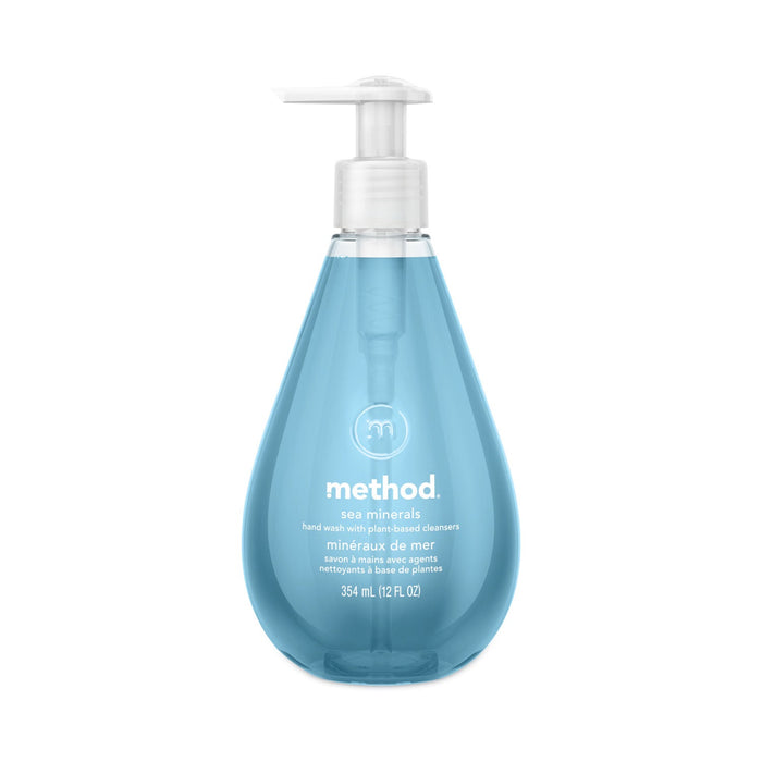 Method Gel Hand Wash, Sea Minerals, 12 oz Pump Bottle