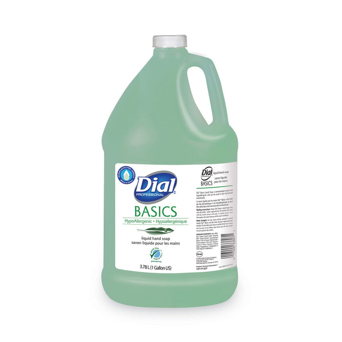 Dial Basics MP Free Liquid Hand Soap, Honeysuckle, 3.78 L Refill Bottle
