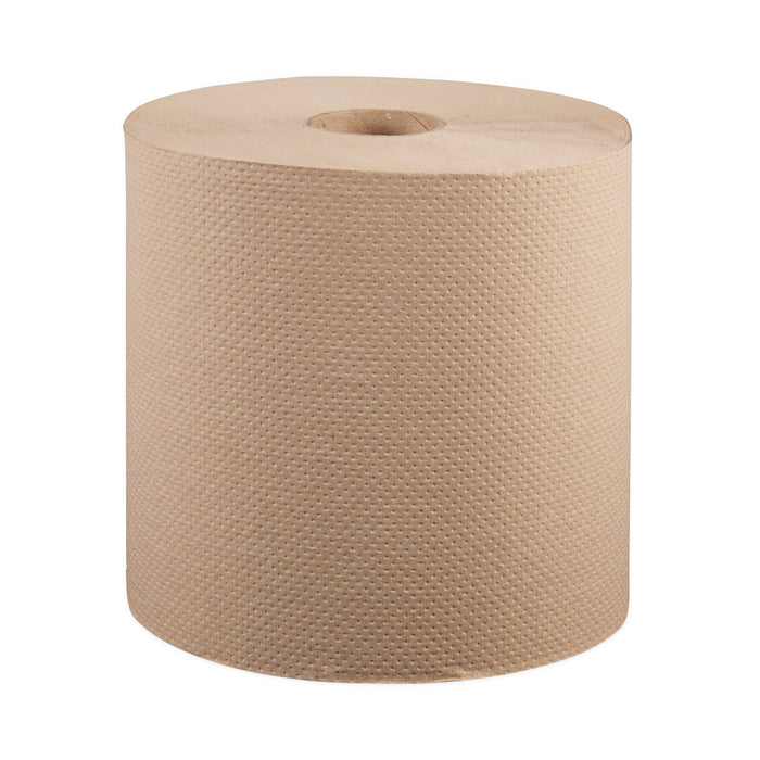 Windsoft Hardwound Roll Towels, 8" x 800 ft, Natural, 6 Rolls/Carton