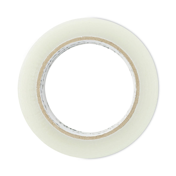 Universal Deluxe General-Purpose Acrylic Box Sealing Tape, 1.7 mil, 3" Core, 1.88" x 110 yds, Clear, 6/Pack