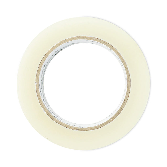 Universal Quiet Tape Box Sealing Tape, 3" Core, 1.88" x 110 yds, Clear, 6/Pack
