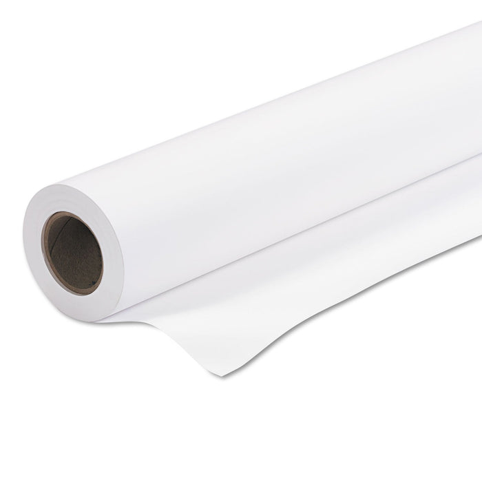 Iconex Amerigo Wide-Format Paper, 2" Core, 26 lb Bond Weight, 24" x 150 ft, Coated White