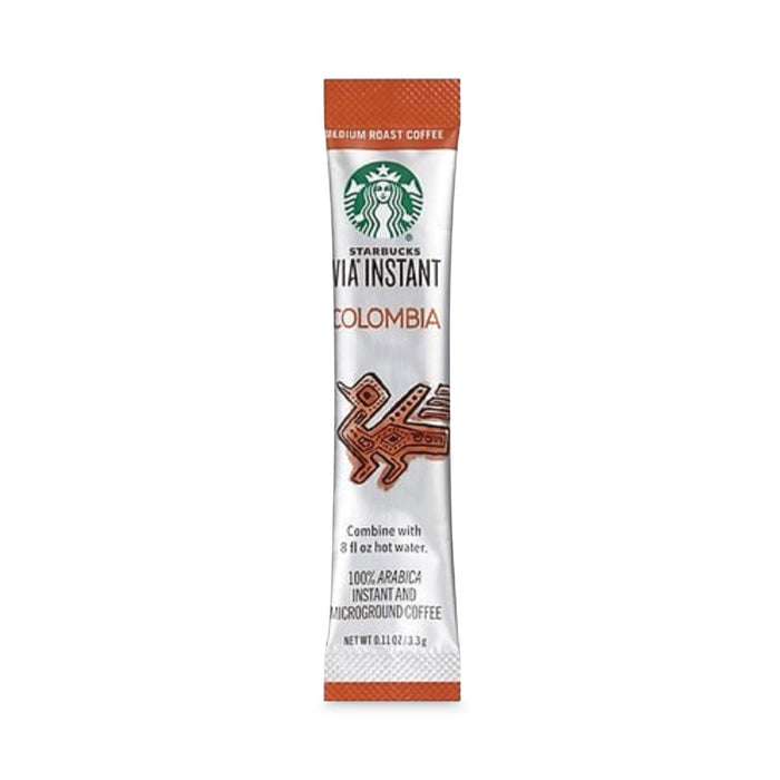 Starbucks VIA Ready Brew Coffee, 0.11 oz, Columbia, 200/Carton