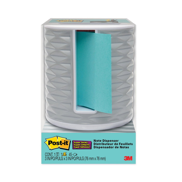 Post-it Vertical Pop-up Note Dispenser, For 3 x 3 Pads, White