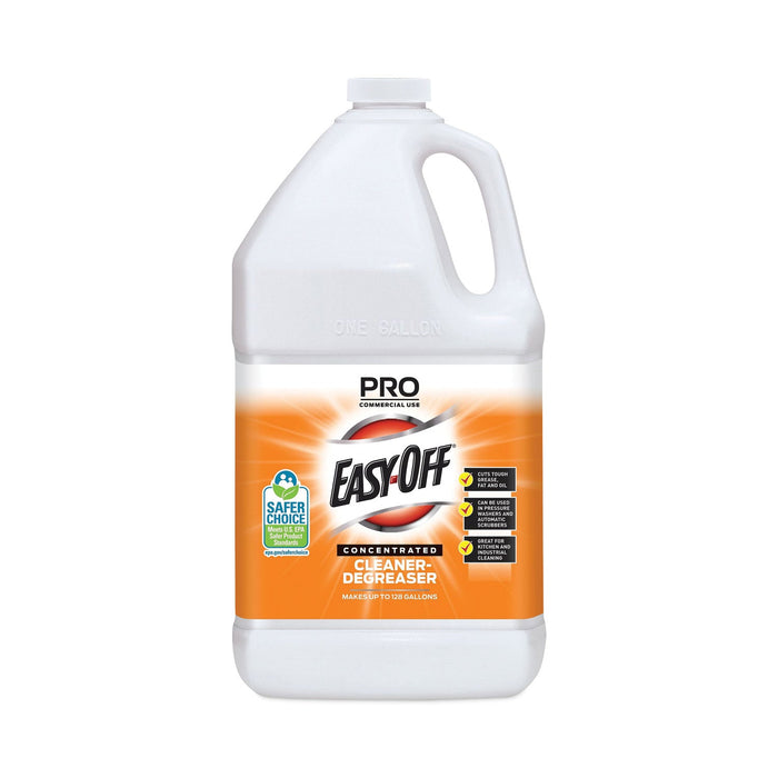 Professional EASY-OFF Heavy Duty Cleaner Degreaser Concentrate, 1 gal Bottle, 2/Carton