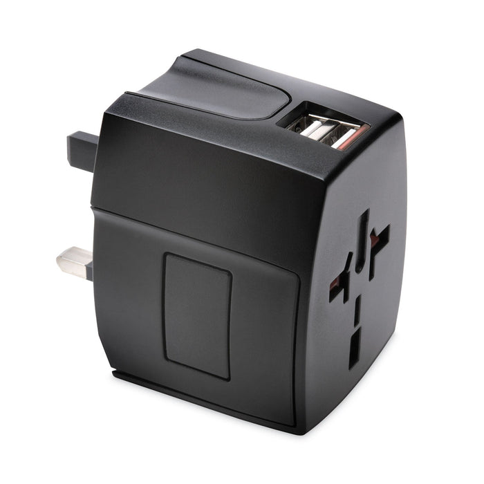 Kensington International Travel Adapter, Wall Outlet to Device