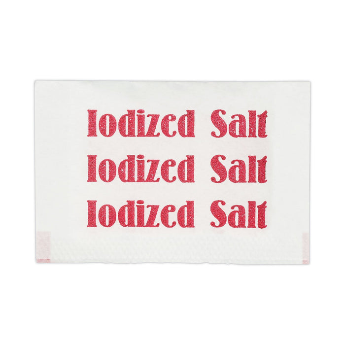 Office Snax Iodized Salt Packets, 0.75 g Packet, 3,000/Box