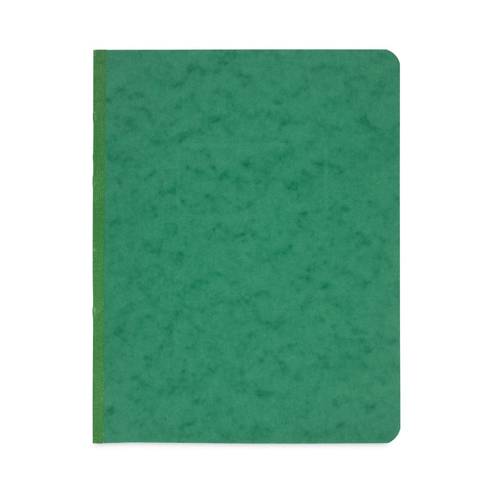 ACCO Pressboard Report Cover with Tyvek Reinforced Hinge, Two-Piece Prong Fastener, 3" Capacity, 8.5 x 11, Dark Green/Dark Green