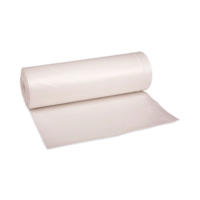 Boardwalk High-Density Can Liners, 45 gal, 19 microns, 40" x 46", Natural, 150/Carton