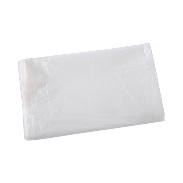 Boardwalk High Density Industrial Can Liners Flat Pack, 33 gal, 16 microns, 33 x 40, Natural, 200/Carton