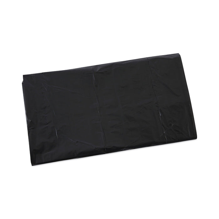 Boardwalk Linear Low Density Industrial Can Liners, 45 gal, 0.7 mil, 40 x 46, Black, 100/Carton