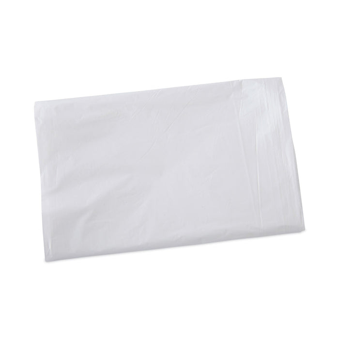 Boardwalk Linear Low Density Industrial Can Liners, 16 gal, 0.5 mil, 24 x 32, White, 500/Carton