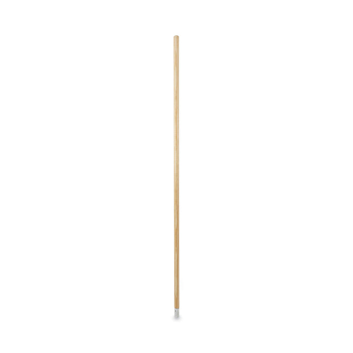 Boardwalk Lie-Flat Screw-In Mop Handle, Lacquered Wood, 1.13" dia x 54", Natural