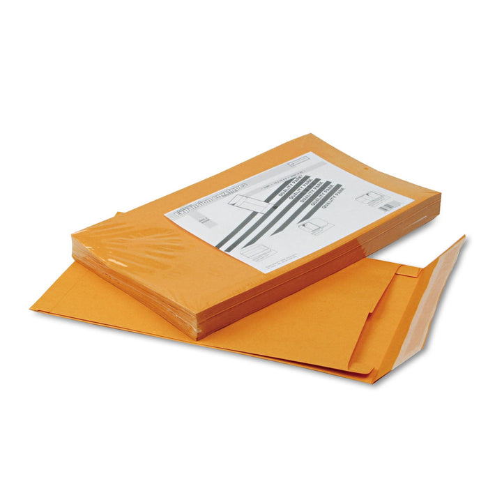Quality Park Redi-Strip Kraft Expansion Envelope, #15, Square Flap, Redi-Strip Adhesive Closure, 10 x 15, Brown Kraft, 25/Pack