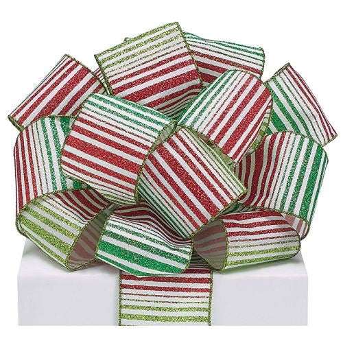 Burton & Burton Ribbon #40 Satin With Glitter 20 Yards by Vanessa Jane