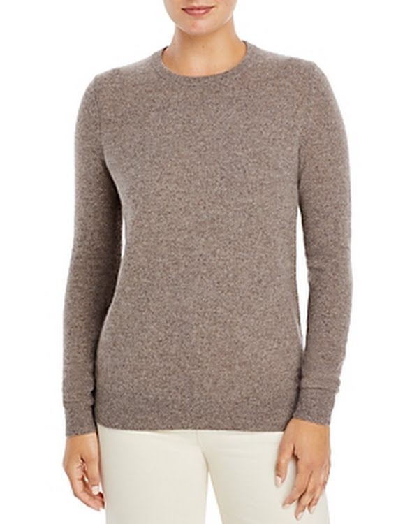 C by Bloomingdale's Crewneck Cashmere Sweater , Size XS by Vanessa Jane