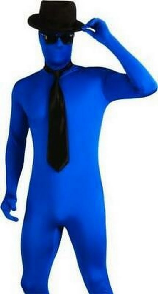 2nd Skin Singing the Blues Costume Accessory Set Adult, One Size by Vanessa Jane